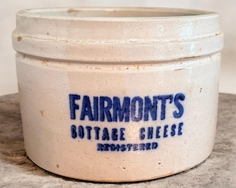 Fairmont’s Stoneware Cottage Cheese Crock