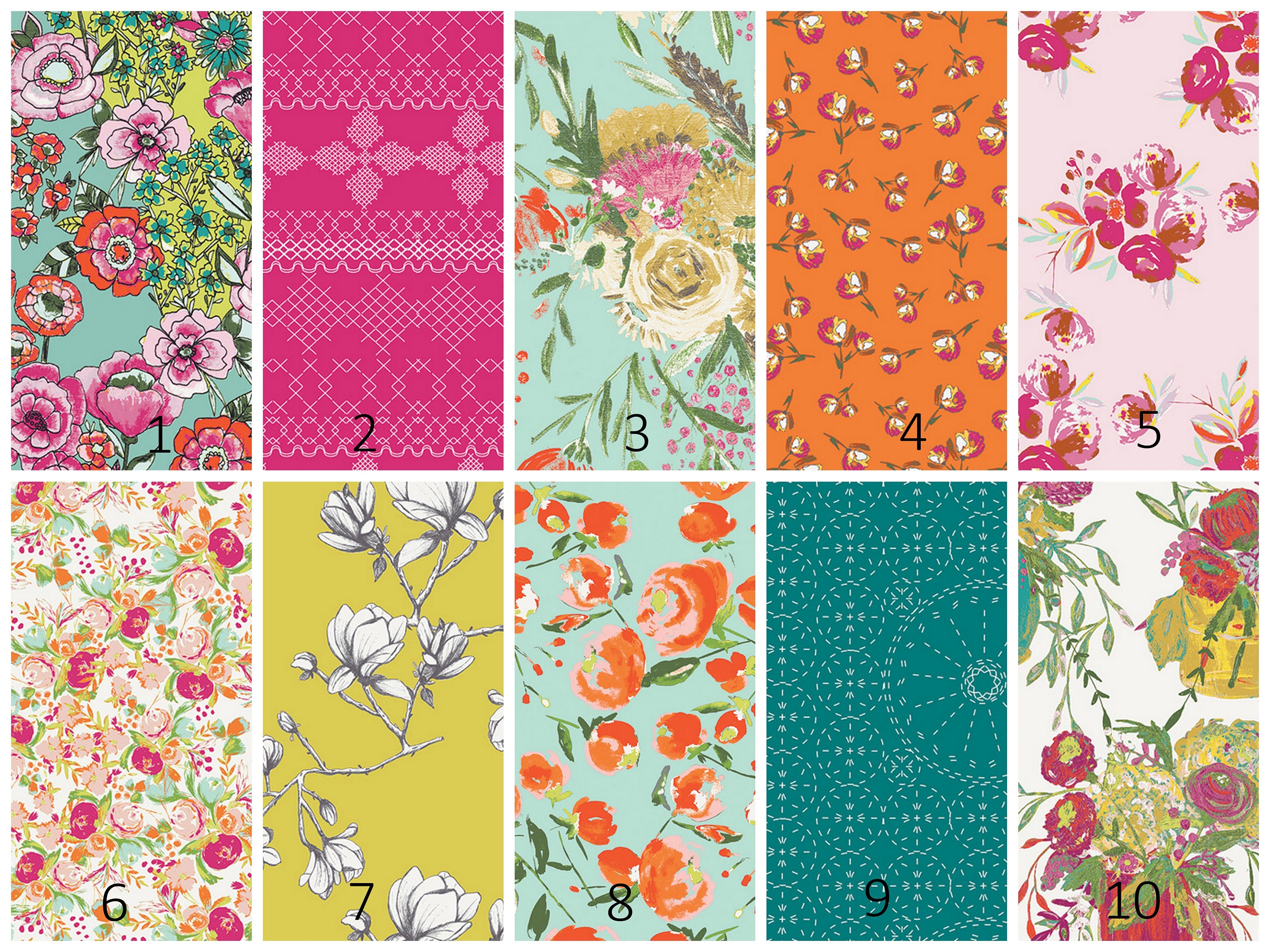 Wild Bloom by Bari J. for Art Gallery Fabrics, 100% Cotton, 44" …