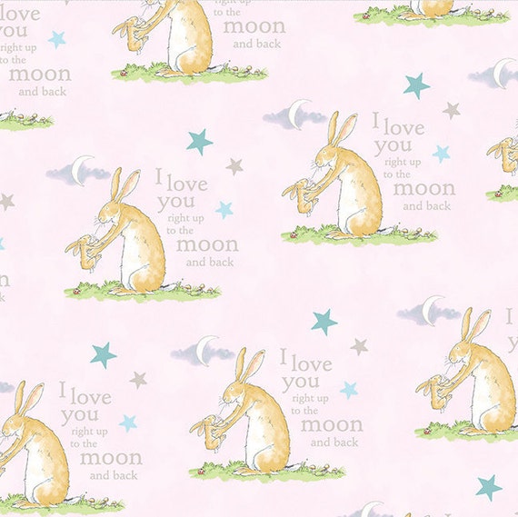 Guess How Much I Love You 3rd Series Fabrics Large Nut Brown Etsy