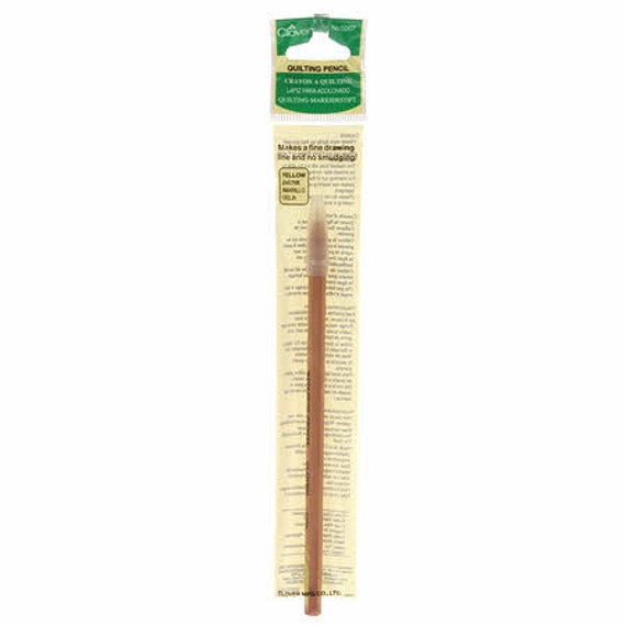 CLOVER Water Soluble Pencil White Marking Pencil #5000
