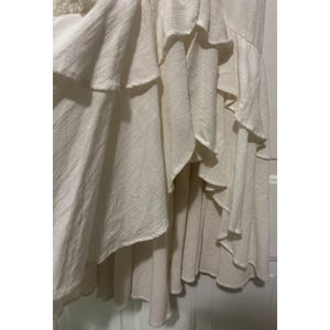 Free People Tavia Endless Summer Smocked Tiered Ruffle Maxi Dress Size Large L Bild 5