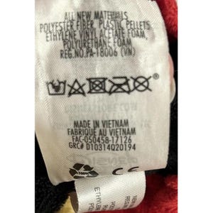 Peluche clásico de Mickey Mouse de Disney Store, tipo puf, de 45 cm (18 pulgadas), 2017 imagen 5