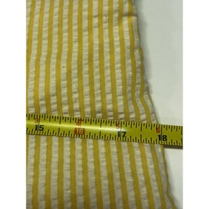 Anthropologie Violet Yellow Sundress Seersucker Sweetheart Fit & Flare Size 10 image 6