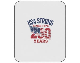 USA starke 250 Jahre Picknickdecke | Amerikanische Flagge 1776 Vaterländisch