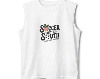 Fußball im Süden Muskelshirt | Südsee-Fußball-T-Shirt