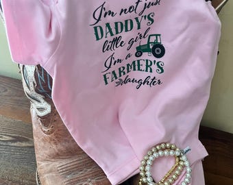 Bondens dotter-body: Traktorbody för babyflicka