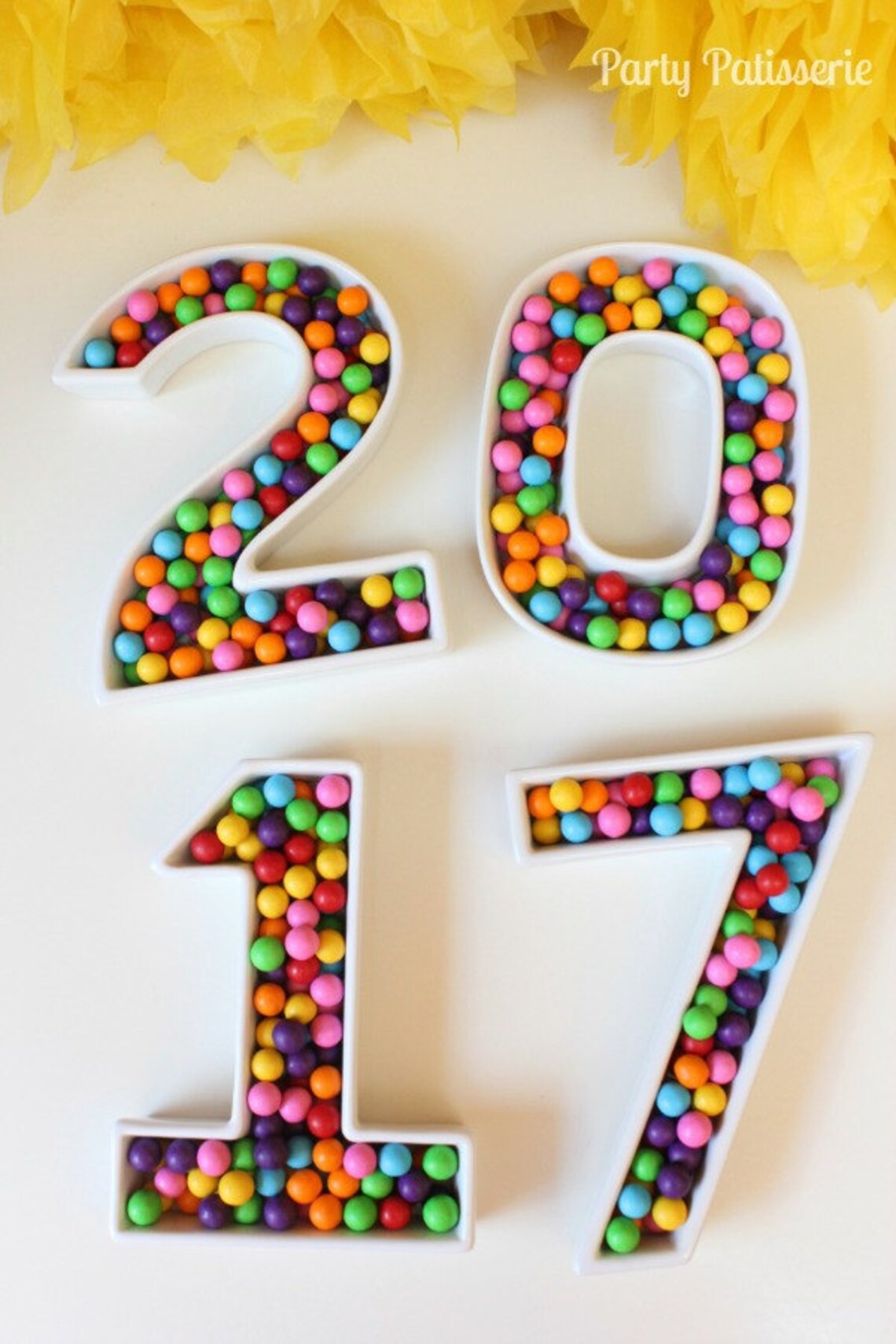 Number dishes graduation ceramic candy dishes white Etsy