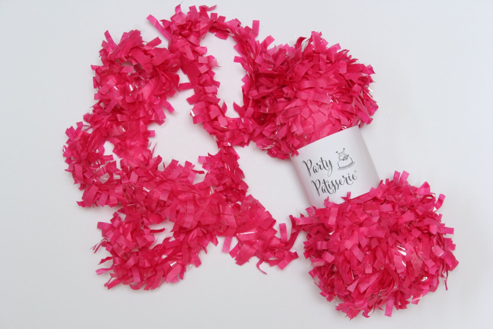 Fringe Garland Festooning Tissue Rainbow Colors Party Decor Etsy