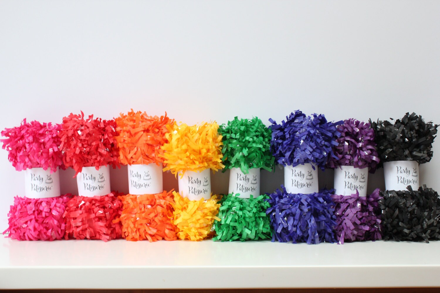 Fringe Garland Festooning Tissue Rainbow Colors Party Decor Etsy