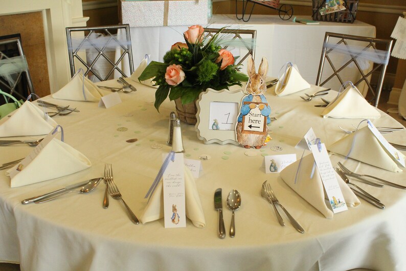 Peter Rabbit Bookmark Beatrix Potter Baby Shower Book - Etsy