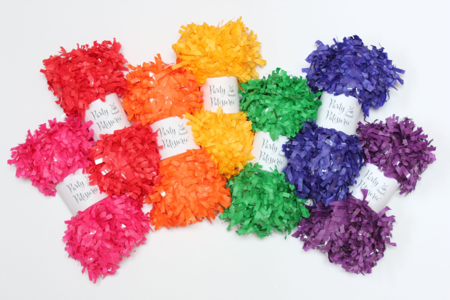 Fringe Garland Festooning Tissue Rainbow Colors Party Decor Etsy