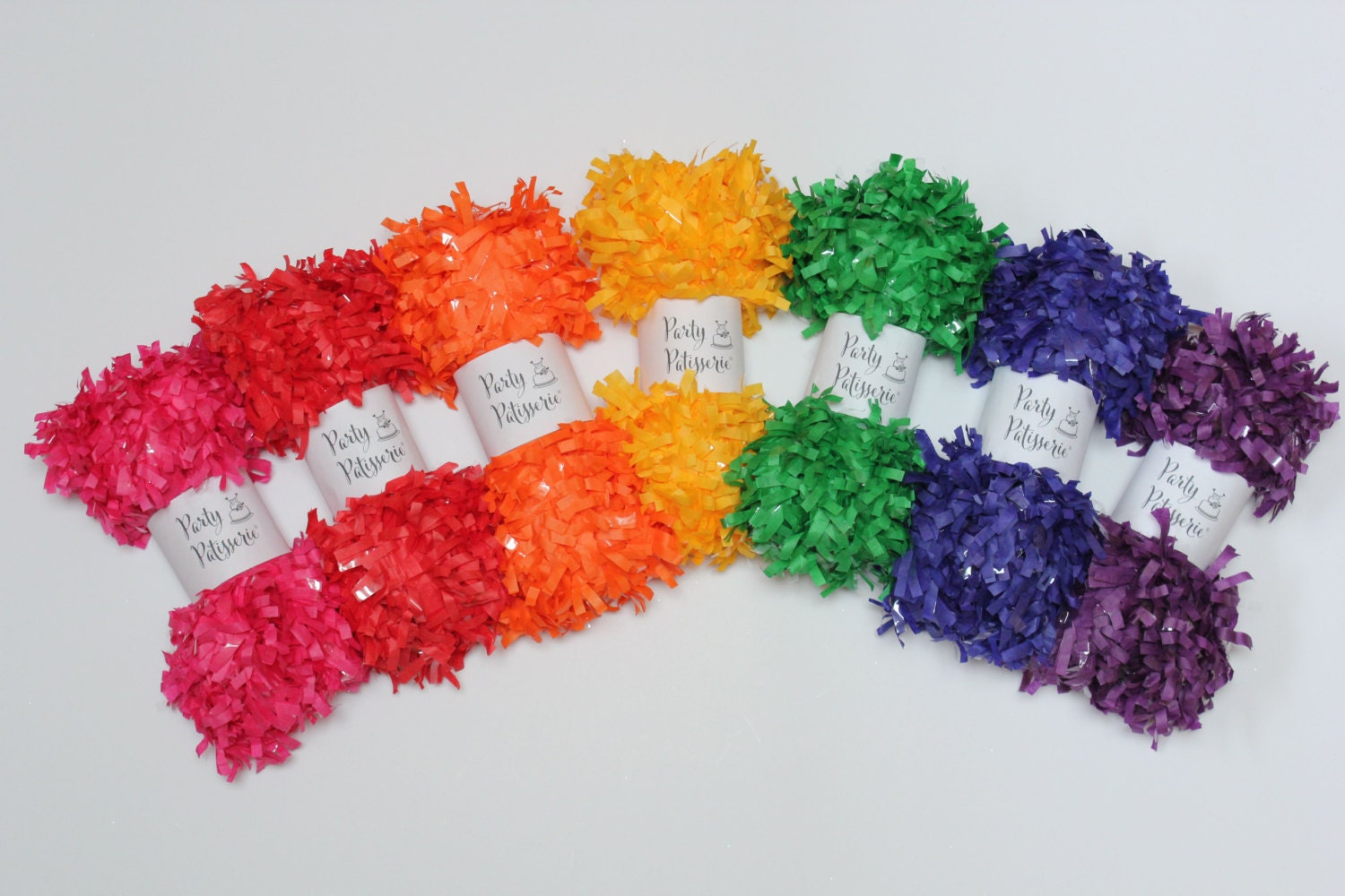 Fringe Garland Festooning Tissue Rainbow Colors Party Decor Etsy