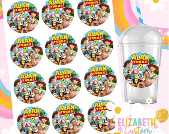 Toy Story Stickers Toy Story Party Favors Toy Story Birthday Toy Story Party Decor