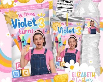 Ms Rachel Gastgeschenke Ms Rachel Geburtstagsdekorationen Ms Rachel Digitale Ms Rachel ChipBags