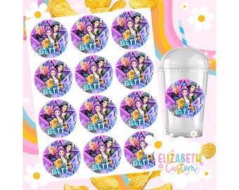 KPop Demon Hunter Stickers Kpop Demon Party Kpop Party Favors KPop Party Favors KPop Birthday KPop Demon Hunter Party Decor Demon Hunter