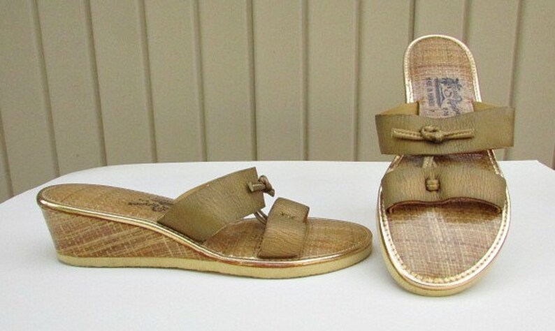 60s style sandals