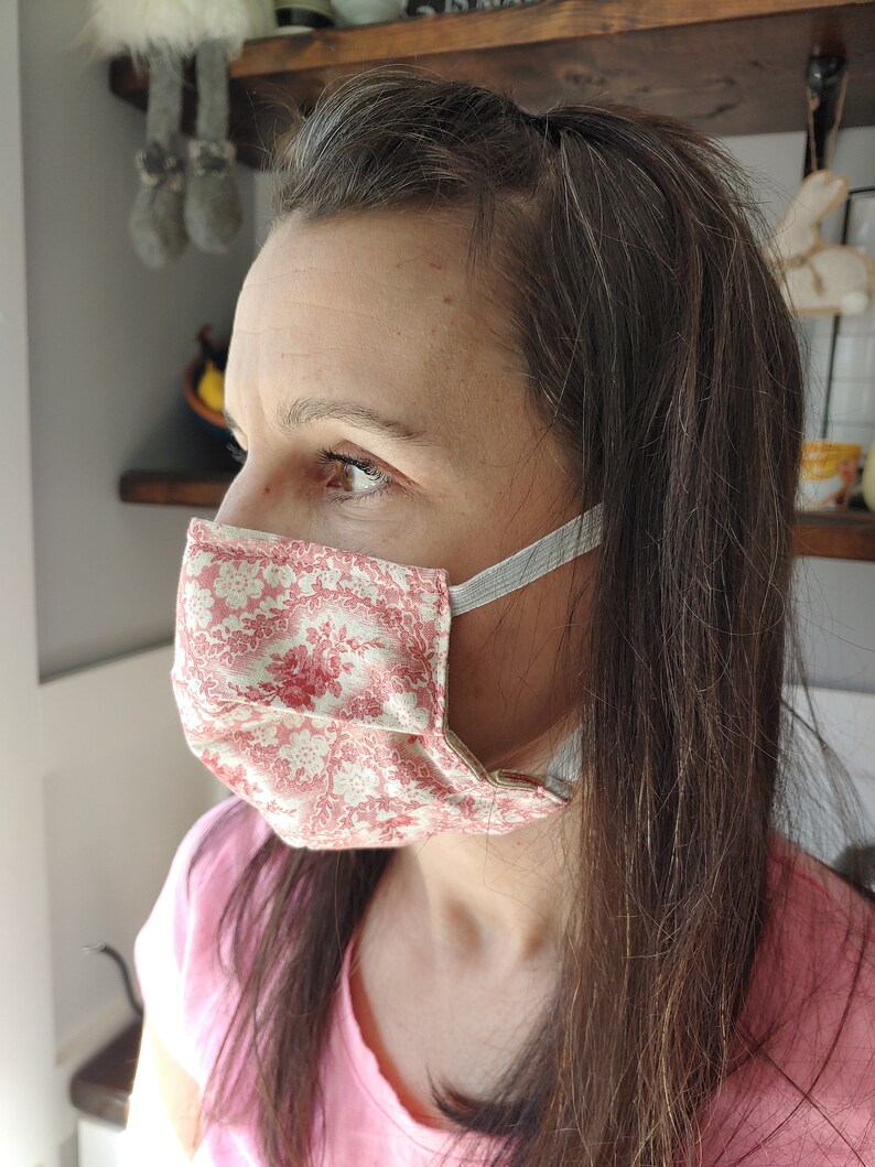 PDF Face Mask Digital Sewing Pattern Reversible Washable 3 - Etsy