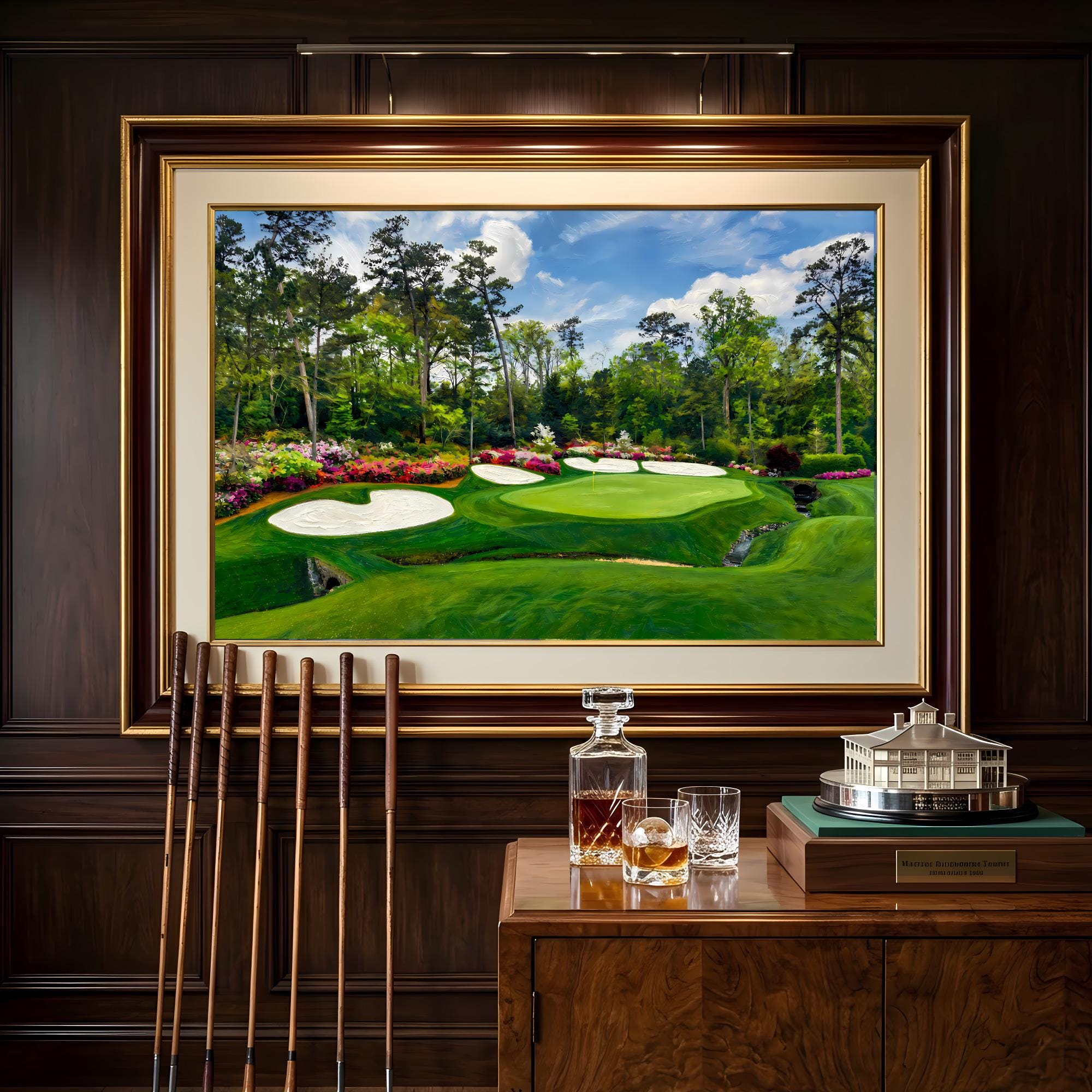 Augusta national hole 12 - Etsy 日本