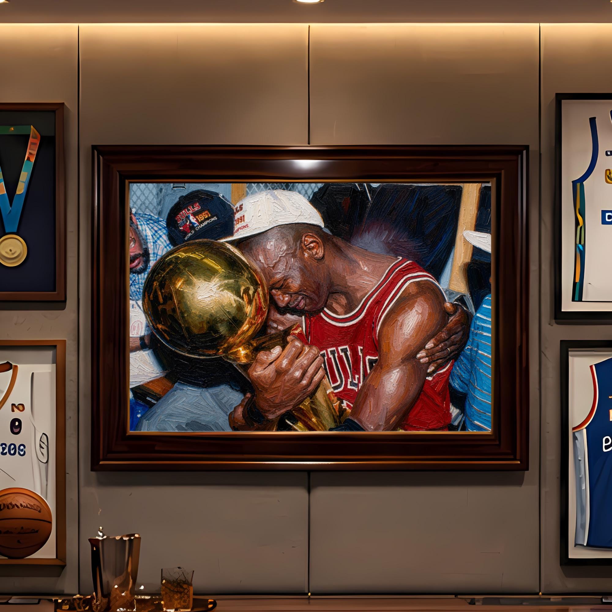 Michael Jordan Horizontal Poster - Etsy