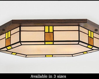 Contemporary Flush Craftsman Light