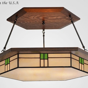 Craftsman Style Dining Room Lighting Fixture image 1