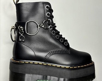 Harnais pour chaussures – Accessoire piercing boot – Compatible grosses bottes / style alternatif - Idéal Dr.Martens