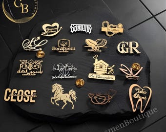 Custom Logo Brooch, Custom Pins, Lapel Pins, Logo Pins, Corporate Badge Pin, Business Branding Brooch, Custom Enamel Pin, Christmas Gifts