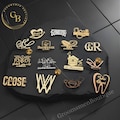 Custom Logo Lapel Pin: Enamel Business Badge, Personalized Brooch Gift