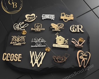 Custom Logo Lapel Pin: Enamel Business Badge, Personalized Brooch Gift
