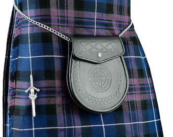 Pride of Scotland Tartan Kilt – Traditional Highland Wedding Outfit Poly-Viscose