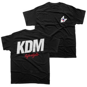 Camiseta KDM Lifestyle – Ropa urbana coreana, camiseta de la cultura Stance Drift