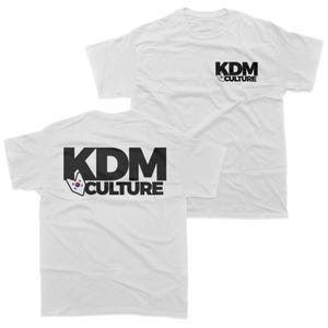 Camiseta KDM Culture – Camiseta con logo de ropa para coches del mercado nacional coreano