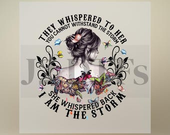 Yo soy la tormenta - Transferencia DTF