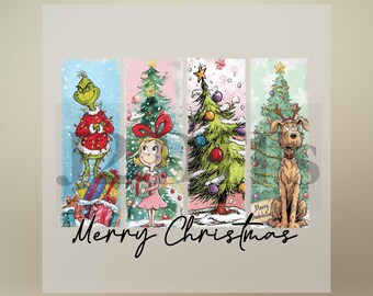 Feliz Navidad DTF, Grinchmas - Transferencia DTF