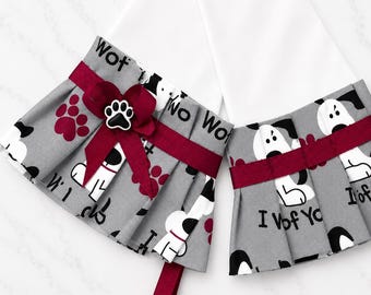 Dog Print Dishwashing Gloves - Handmade Eco-Friendly Reusable Gloves