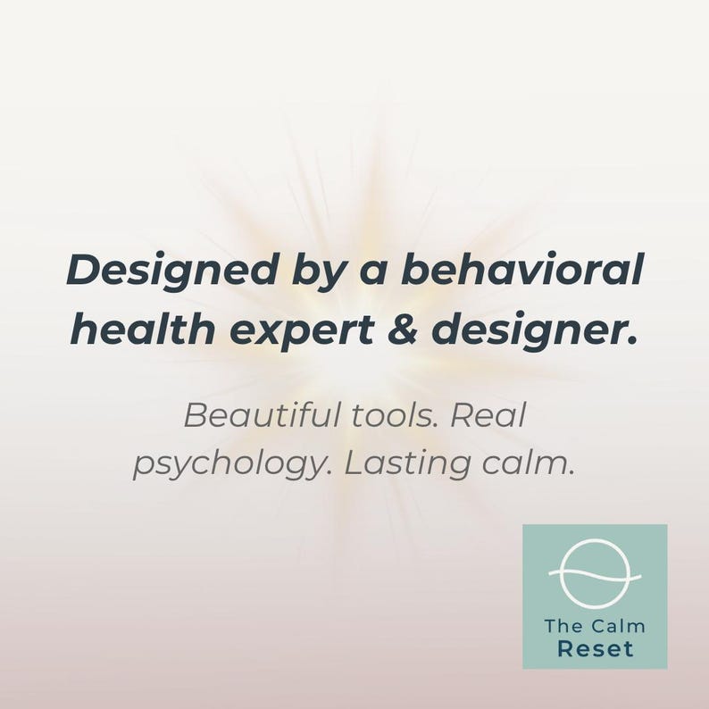 Perimenopause & Menopause Tracker Printable | Hormone and Sleep Reset Kit | Digital Wellness Download image 10