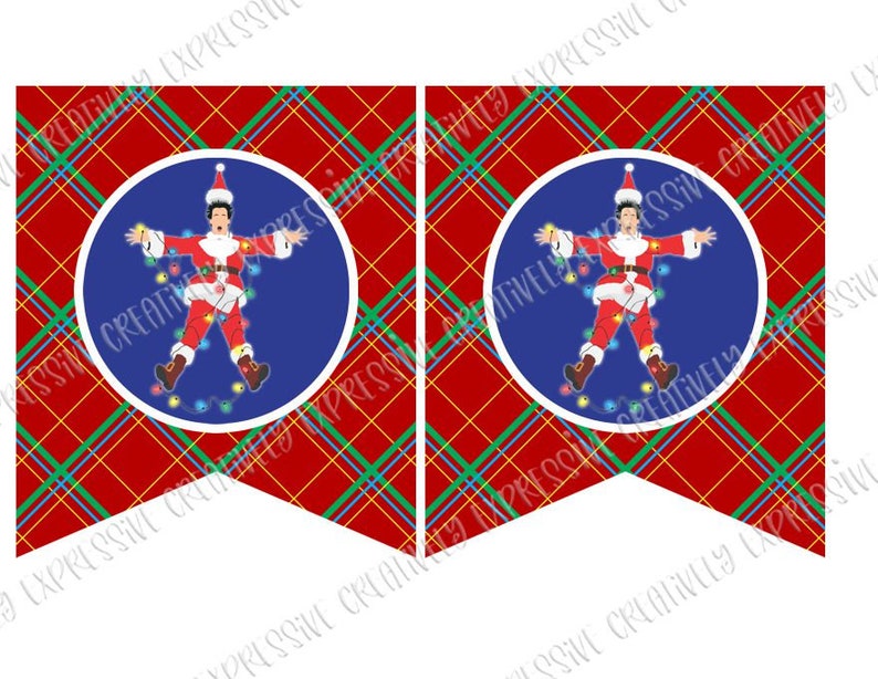 Christmas Vacation Party Banner. Christmas Vacation Inspired - Etsy
