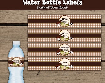 Farm Animals Water Bottle Labels. Farm Animals Baby Shower. Barnyard Animals. Farm Baby Shower. Barnyard Baby Shower. Horse. Pig. Cow. Sheep