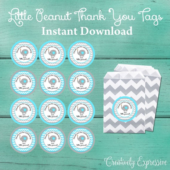 little peanut baby shower favors