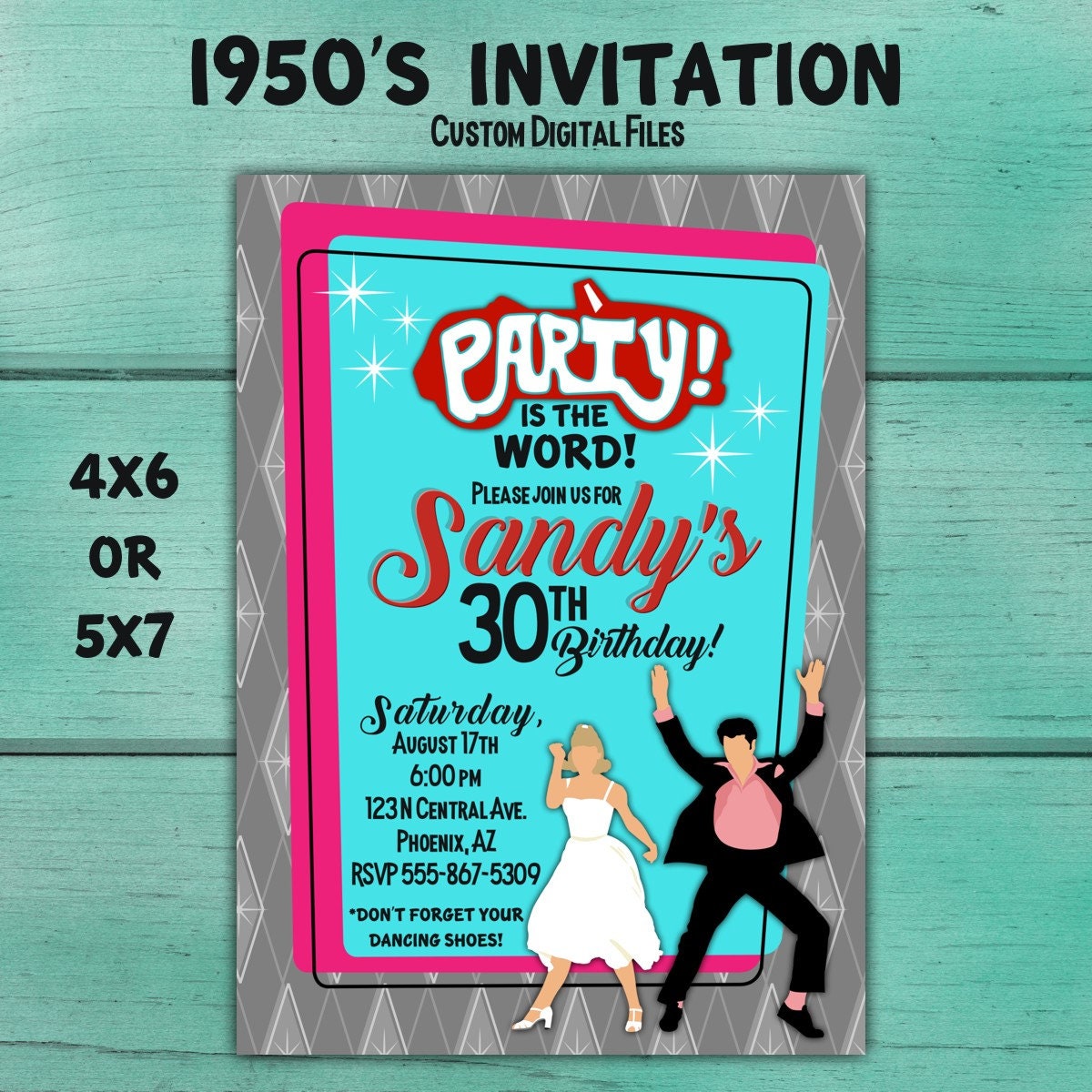 Let's Bowl Tonight! 1950's Pink Ladies Grease Theme Retro Bowling