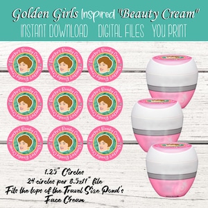Golden Girls Party. Golden Girls Party Favors. Golden Girls favor labels. Golden Girls Birthday Party Favor. Golden Girls Bridal Shower