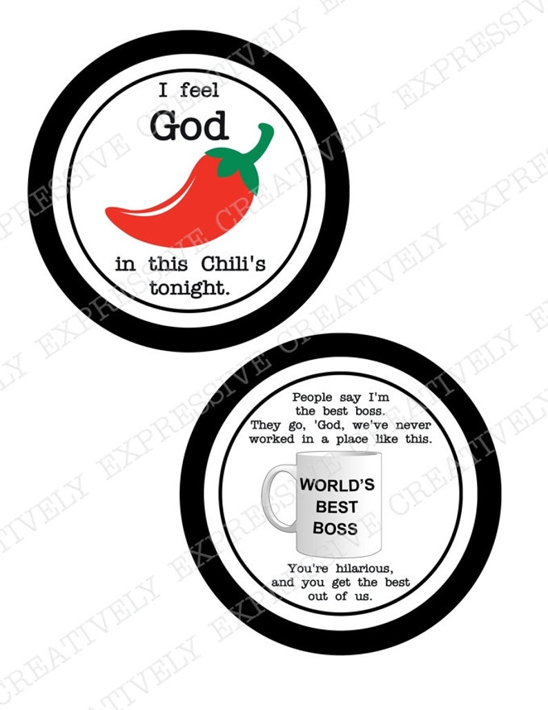 The Office INSPIRED Centerpiece Circles. Office Party Circles. Etsy