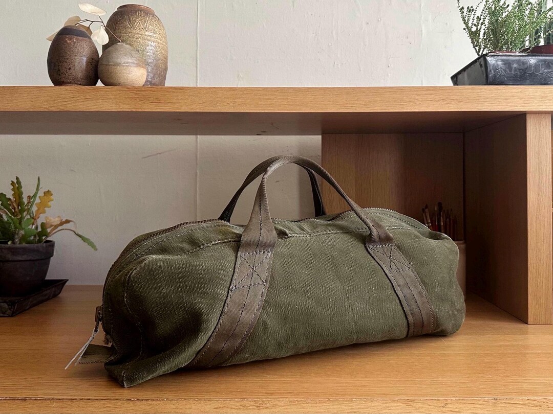 Vintage Duffel Bag Military Canvas Gym Gear Duffle Bag - Etsy