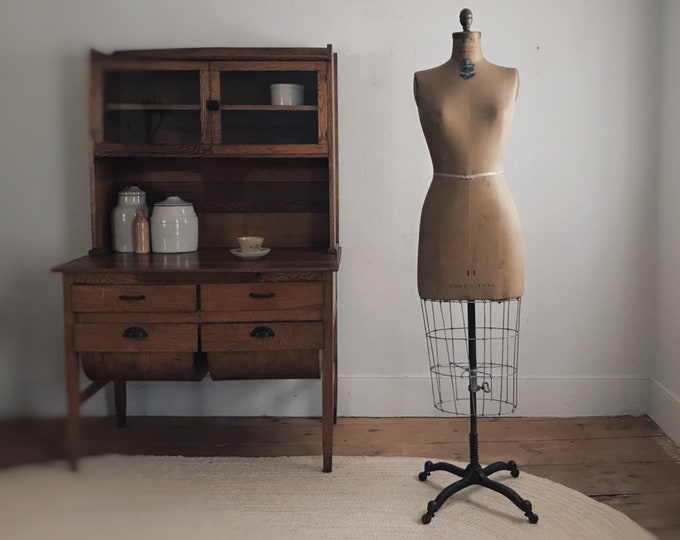Dress Form Vintage Dress Form Vintage Tailors Antique Mannequin Sewing ...