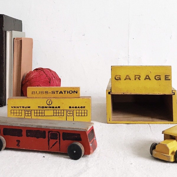 Vintage Wood Toys Etsy