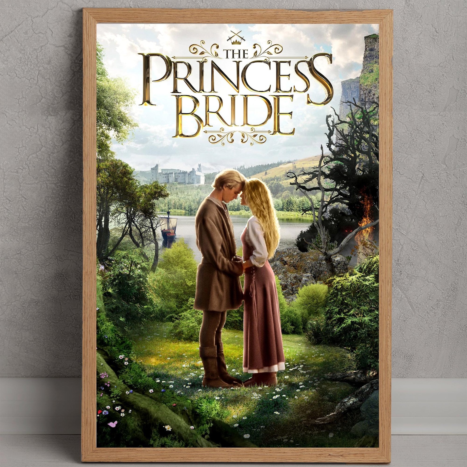 The Princess Bride Classic Movie Poster Film Fan Collectibles Vintage the-princess-bride-classic-movie-poster-film-fan-collectibles-vintage