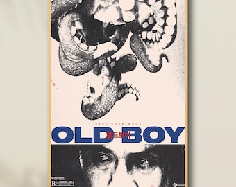 Oldboy Classic Film Poster, Film Fan Sammlerstücke, Vintage Movie Poster, Wohnkultur,Wandkunst, Poster Geschenk
