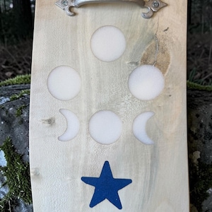 Celestial Pine Live Edge Handcrafted Serving Board