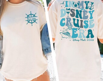 Comfort Colors® Custom 2026 In My Disney Era Shirts, Family Matching Disney Cruise Shirts, 2026 Disney world Cruise Family Shirts