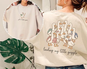 Goose Teacher Shirt, Back to School Teacher Sweatshirt, Funny Teacher Shirt, Teacher Gift, Cute Teacher Gift, Team Teacher Top